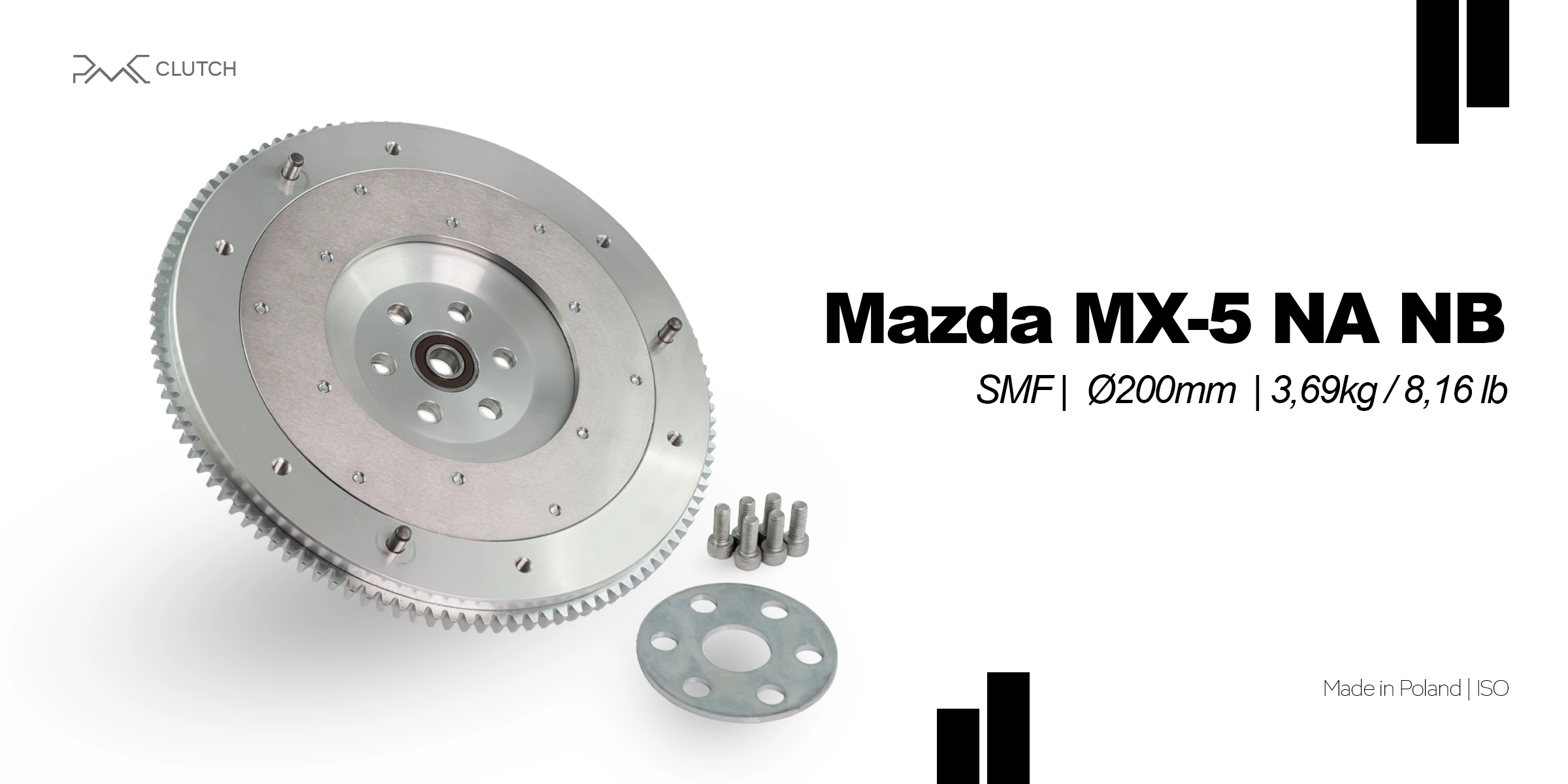 PMC Motorsport lightweight flywheel Mazda MX-5 NA NB