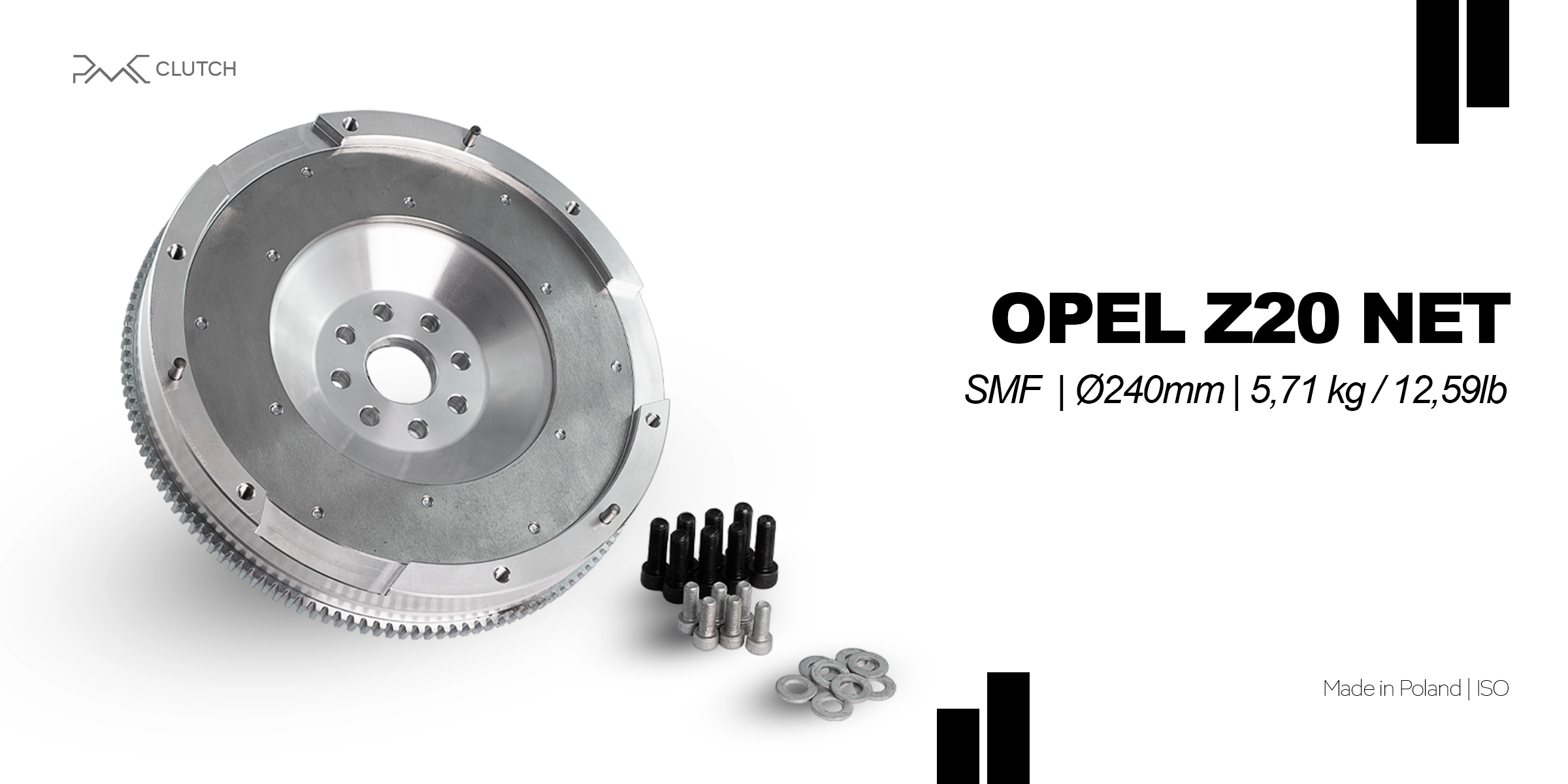 Volante de inercia aligerado PMC Motorsport Opel Vectra C Signum Z20NET