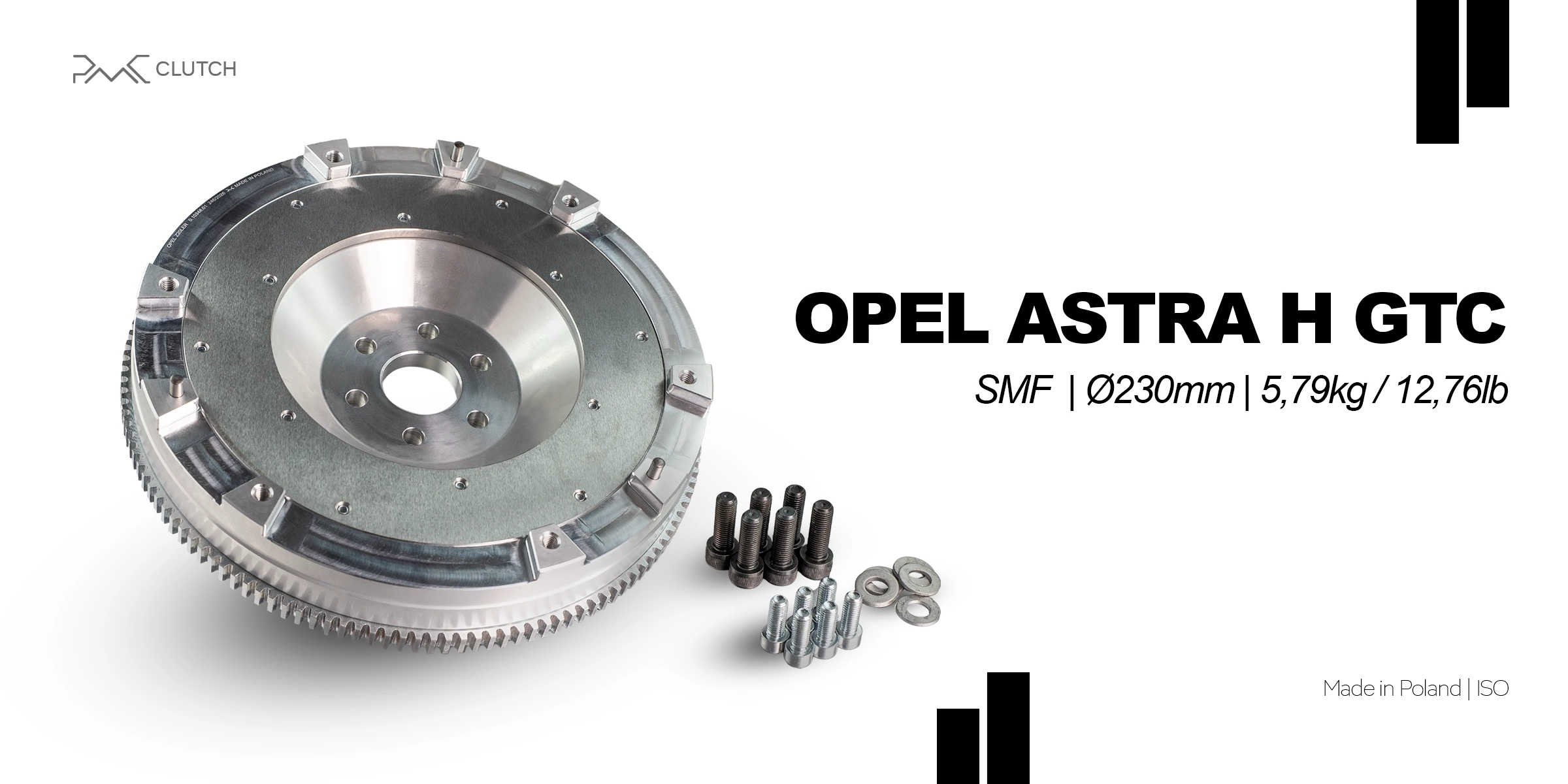 PMC Motorsport lightweight flywheel Opel Astra H GTC Z20 LER LEL