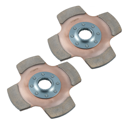 Tarcze sprzęgła Tilton 64185-8-VV-55 BMW M57N M57N2 N57 N54 B57 B58 32,5x35-26N [184mm / 7.25"]